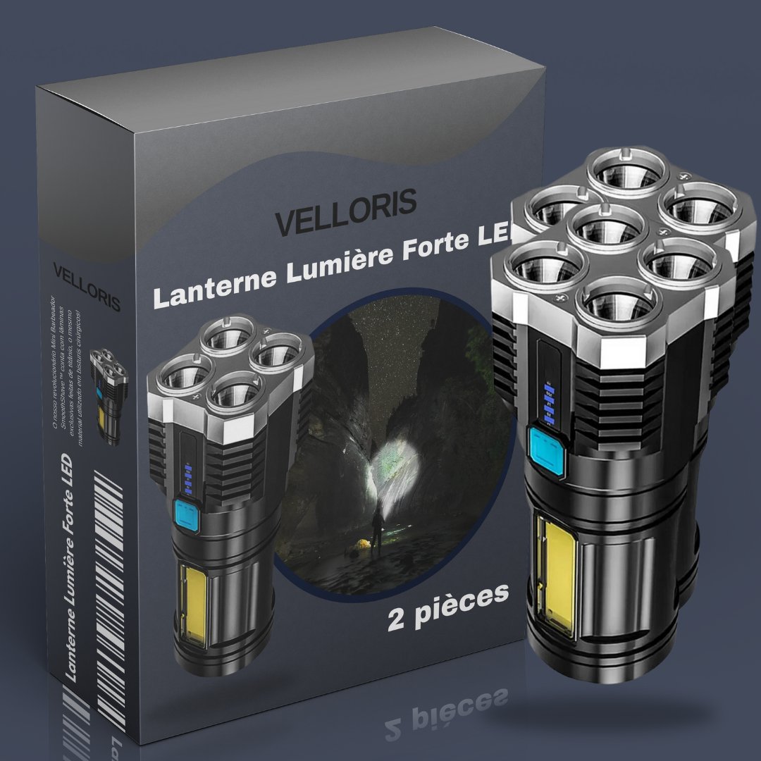 Lanterne Lumière Forte LED - Velloris